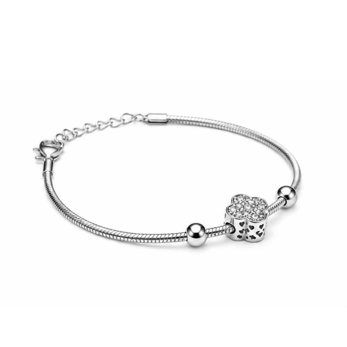 Sparkling Clover Bracelet