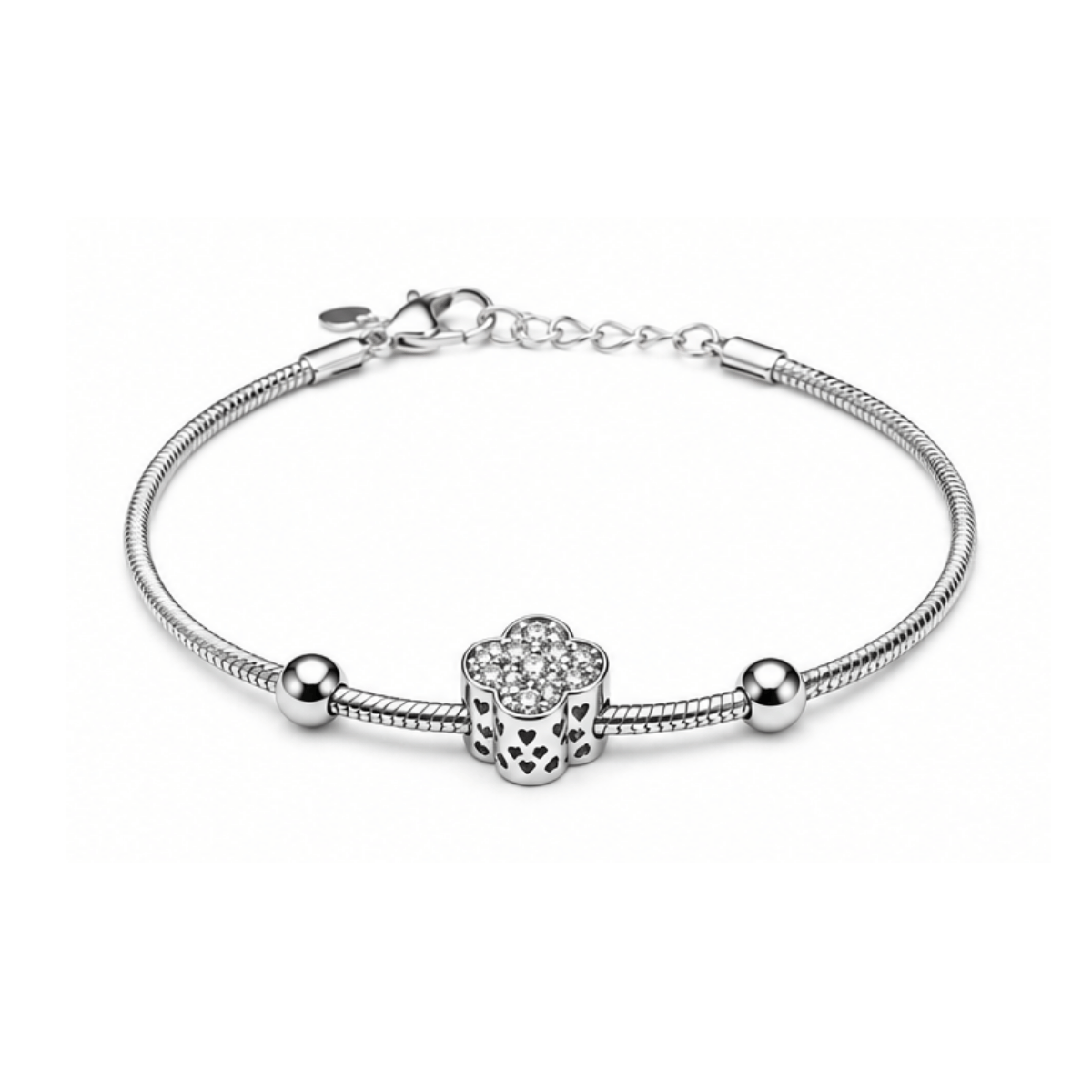 Sparkling Clover Bracelet