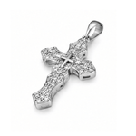 Divine Grace Pavé Cross Pendant Necklace