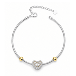 Radiant Heart Bracelet