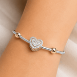 Radiant Heart Bracelet