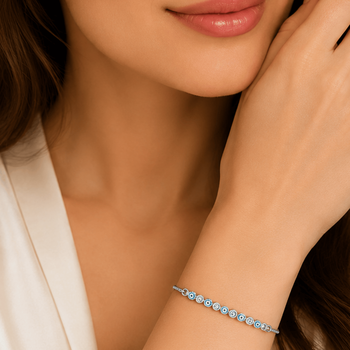 Evil Eye Adjustable Bracelet