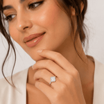 Mother of Pearl Clover Ring