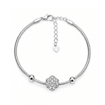 Sparkling Clover Bracelet