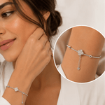 Sparkling Clover Bracelet