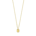 Sterling Silver Gold Plated Cubic Zirconia Octagonal Star Locket Necklace