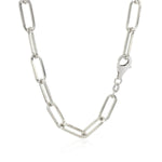 Sterling Silver Paperclip Chain Necklace