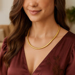 Sterling Silver Gold Plated Silver Tubogas Fancy Necklace