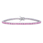 Sterling Silver White CZ Tennis Bracelet (3.30 mm)