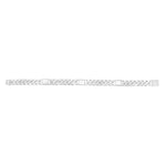 Sterling Silver Rhodium Plated Miami Cuban Link Bracelet (9.00 mm)