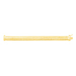 Sterling Silver Yellow Gold Plated Standard Thick Tubogas Bracelet (12.00 mm)