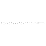 Sterling Silver Rhodium Plated Bead Necklace