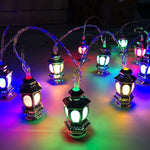 10LED Ramadan Decoration Lantern Led String Lights Ramadan Kareem Lantern