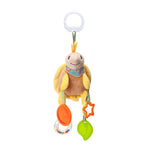 Newborn Baby Rattles Plush Stroller