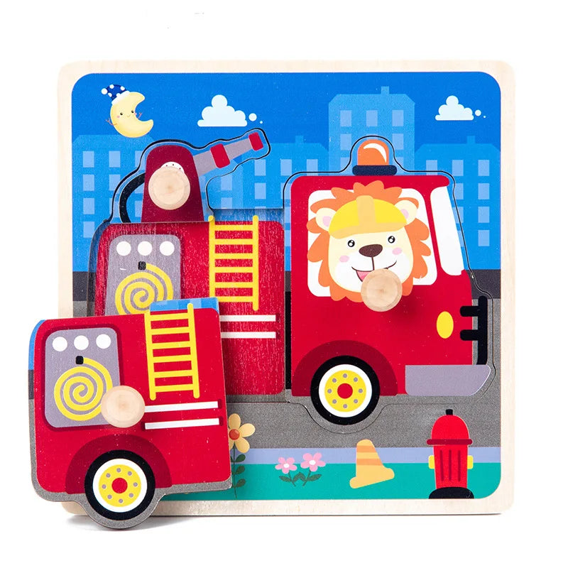 Kids Montessori Wooden Puzzle Toy