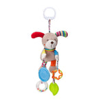 Newborn Baby Rattles Plush Stroller