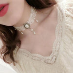Collares mujer cortos white Velvet Choker Necklace for Women Statement & Pendants Collier Jewelry