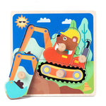 Kids Montessori Wooden Puzzle Toy