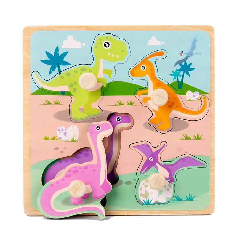 Kids Montessori Wooden Puzzle Toy