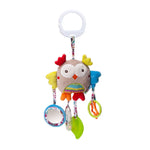 Newborn Baby Rattles Plush Stroller