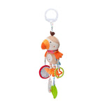 Newborn Baby Rattles Plush Stroller