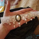 Collares mujer cortos white Velvet Choker Necklace for Women Statement & Pendants Collier Jewelry