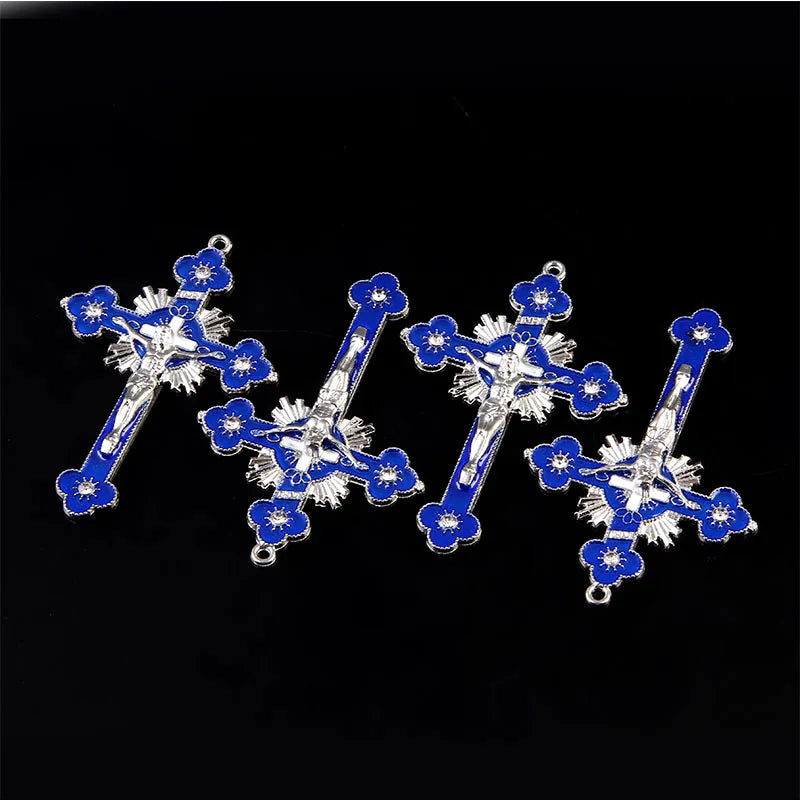 New Religious Jesus Cross Jewelry Craft Pendant, Handmade Pendant Cross Charm Pendant Jewelry Gift