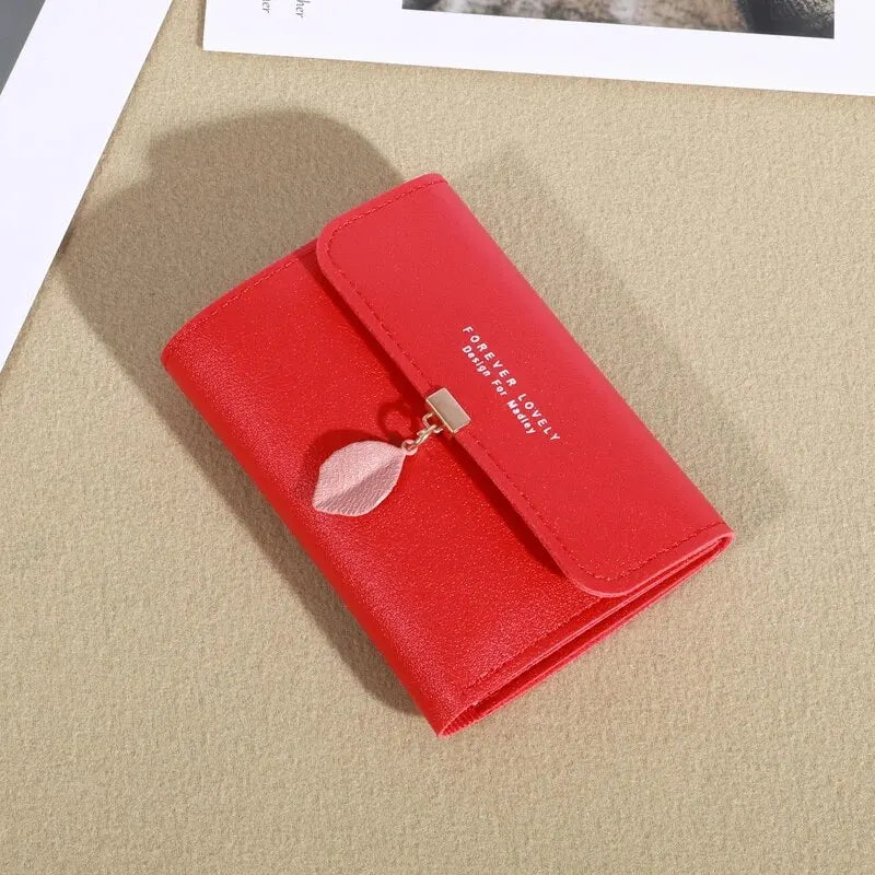 Trifold Clutch Coin Purse, Minimalist Credit Card Holder