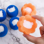 Pet Hair Remover for Washing Machine Reusable Cats Dogs Fur Sticker Hair Brush Lint Dust Collector Dryer Cleaning Laundry Tools