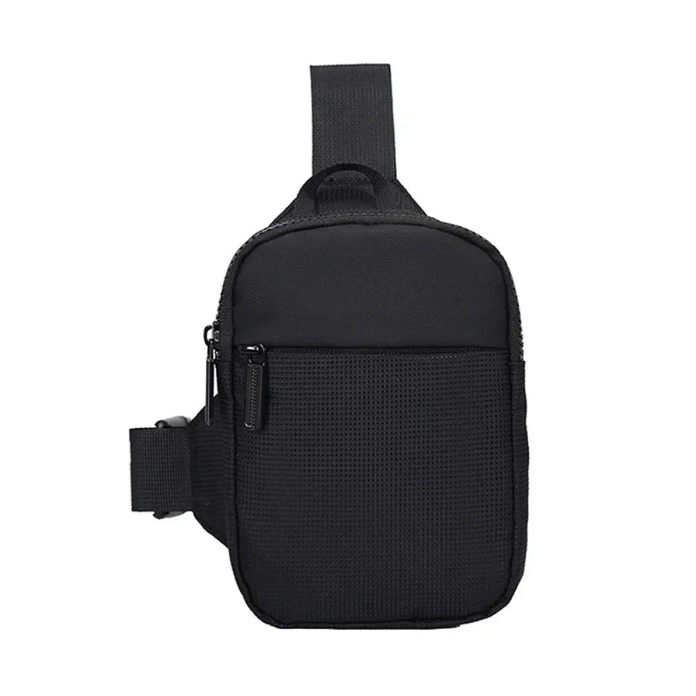 Mini Chest Bag for Men Women Casual Sling Shoulder Crossbody Pack.