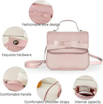 Kids Purses and Handbags Cute Mini Bowknot Crossbody Bag Fashion Little Girl Small Coin Pouch.