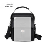 New Men's Handbag Trendy Casual Crossbody Shoulder Waterproof High-quality Leather Bags.