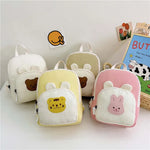 Korean Canvas Kids Backpack Kawaii Children's Handbags for Girls and Boys.
