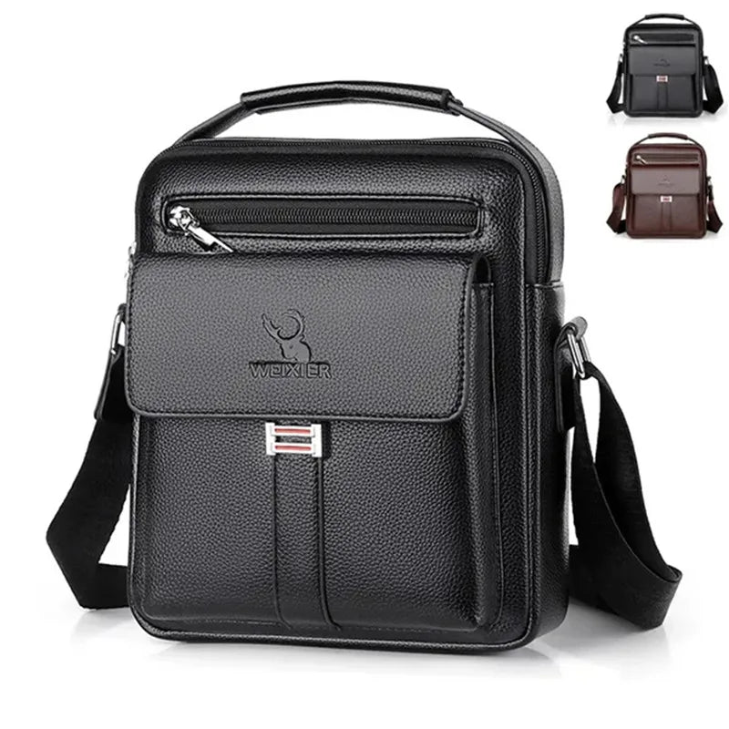 Men Crossbody Shoulder Bags Waterproof Vintage Men Handbags Large Capacity.