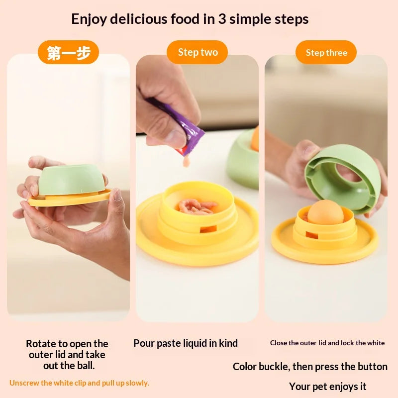 Pet Lick Toys For Dogs Interactive Dog Toys Slow Feeder Food Dispenser For Puppy Training Enrichment Cat Feeding Crate Accessory