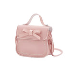 Kids Purses and Handbags Cute Mini Bowknot Crossbody Bag Fashion Little Girl Small Coin Pouch.