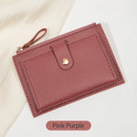 Minimalist and fashionable women's short card bag