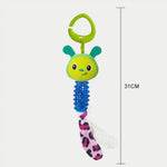 Baby Stroller, Hanging Bell, Plush, Baby color label