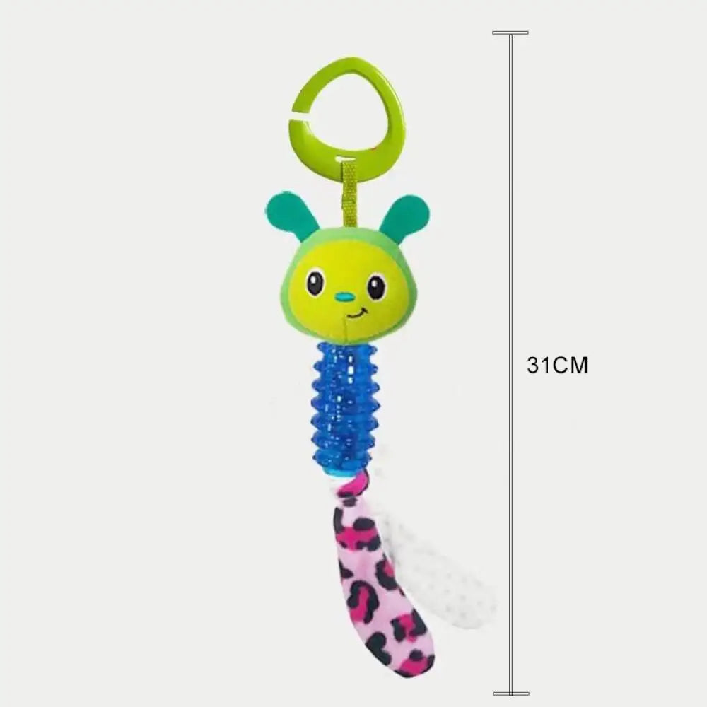 Baby Stroller, Hanging Bell, Plush, Baby color label