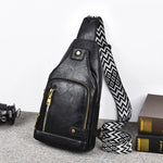 New Shoulder Bag Man  Casual Chest Business Male MultiFunctional Bag.