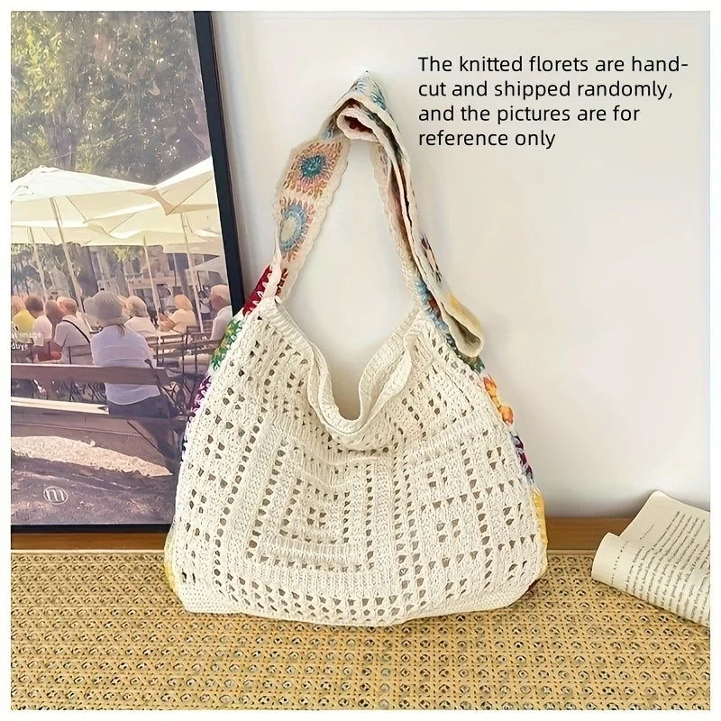 Women Handbag Fashionable Knitted Bag, Crossbody Bag, Shoulder Bag.