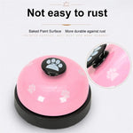 Pet Toy Training Dinner Small Bell Footprint Dog Toys for Teddy Puppy Pet Call Puppy Accessories Pet Toys