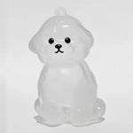 Pet Hair Memorial Resin Storage Capsule Creative Cat/Dog Hair Pendant Unique Keychain Novel Trendy Souvenir Car Decorate Gift