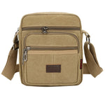 Men's Shoulder Bag Business Leisure Large Capacity Portable Handbag.