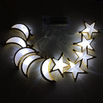 Ramadan Decoration Plastic Lantern Led String Lights