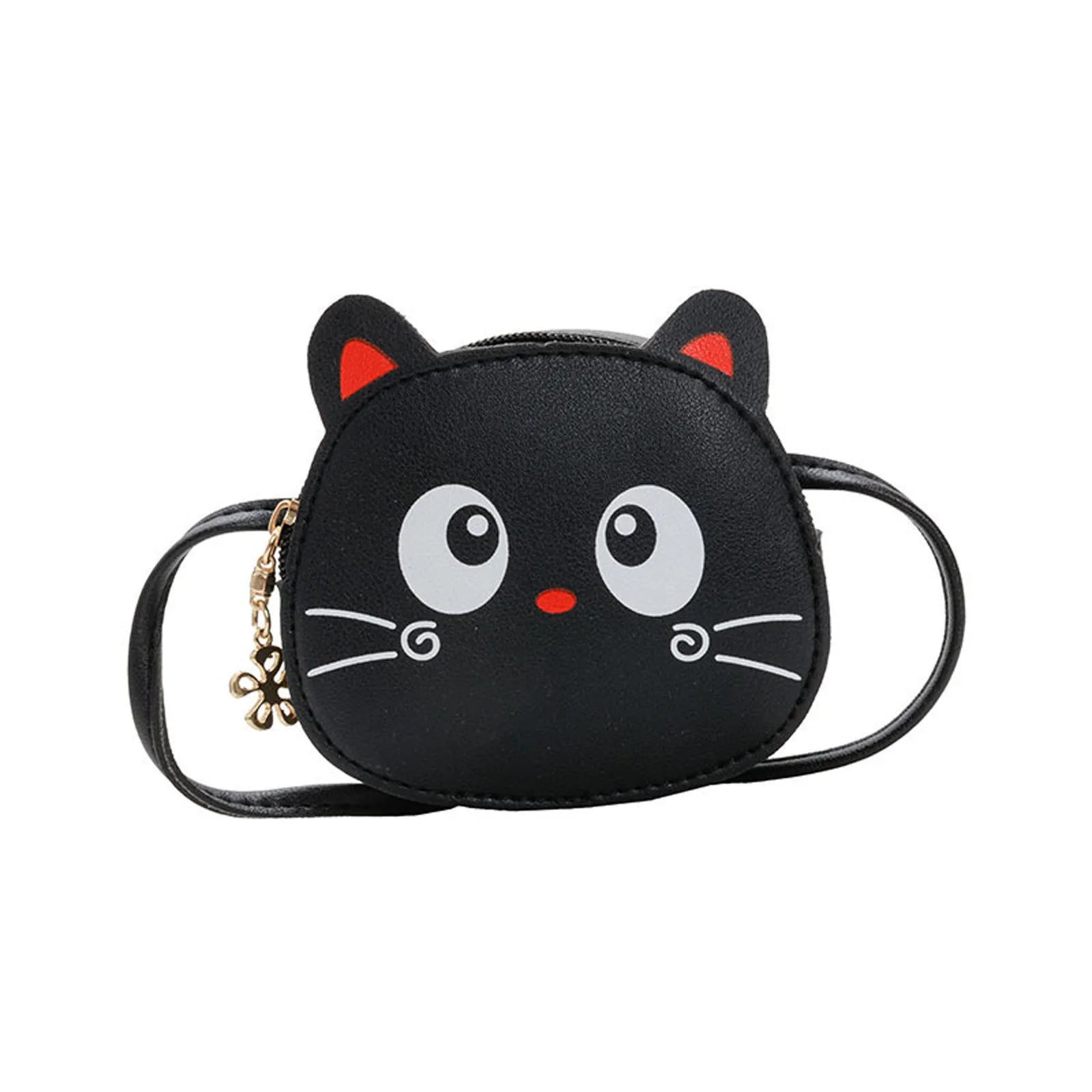Cartoon Kids Bag Fashion Cute Cat Crossbody Bag Coin Wallet Lovely Hand Bags For Boys And Girls.