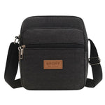 Men's Fashion Canvas Small Bag Casual Men Mini Handbags Male Crossbody Shoulder Messenger Bags For Men Business Sidebag