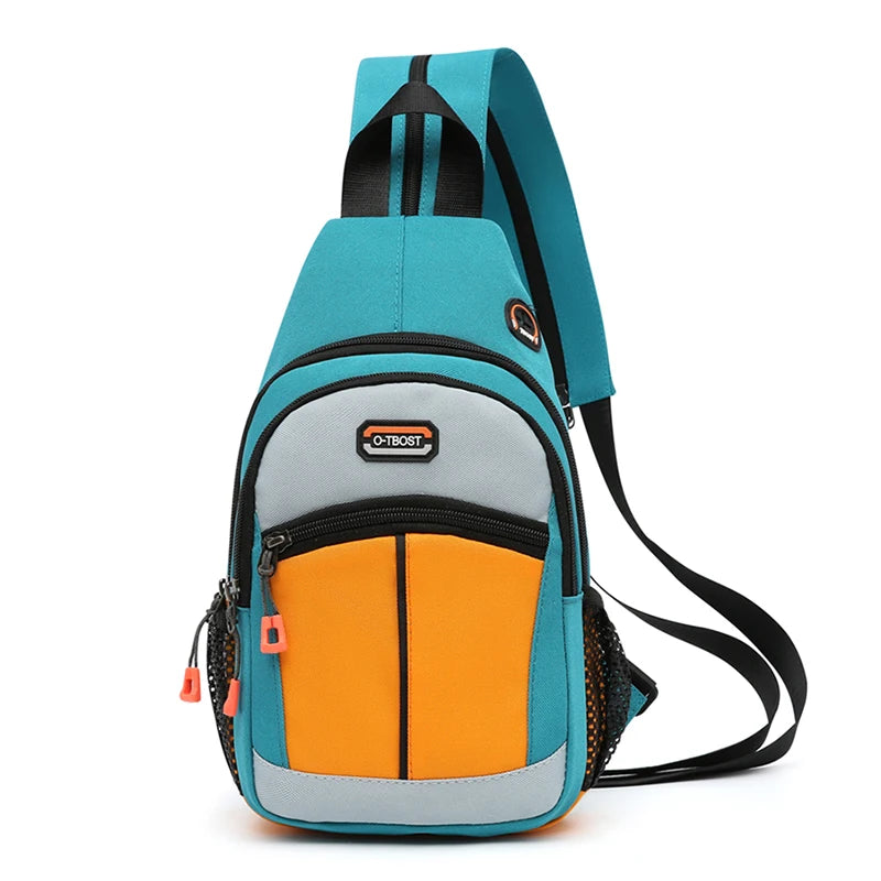 Chest Bag For Men and Women With Two Shoulder Backpack.