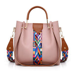 Women's Handbag New Fashion 4-Piece Set Tote Shoulder Crossbody Bag.