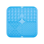 Pet Lick Silicone Mat Dogs Pet Slow Food Plate for Dog Bathing Distraction Silicone Dog Sucker Food Training Dog Feeder Supplies